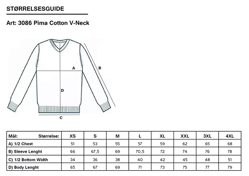 Tracker Pima Cotton V-NECK