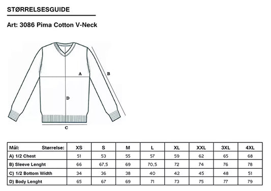 Tracker Pima Cotton V-NECK