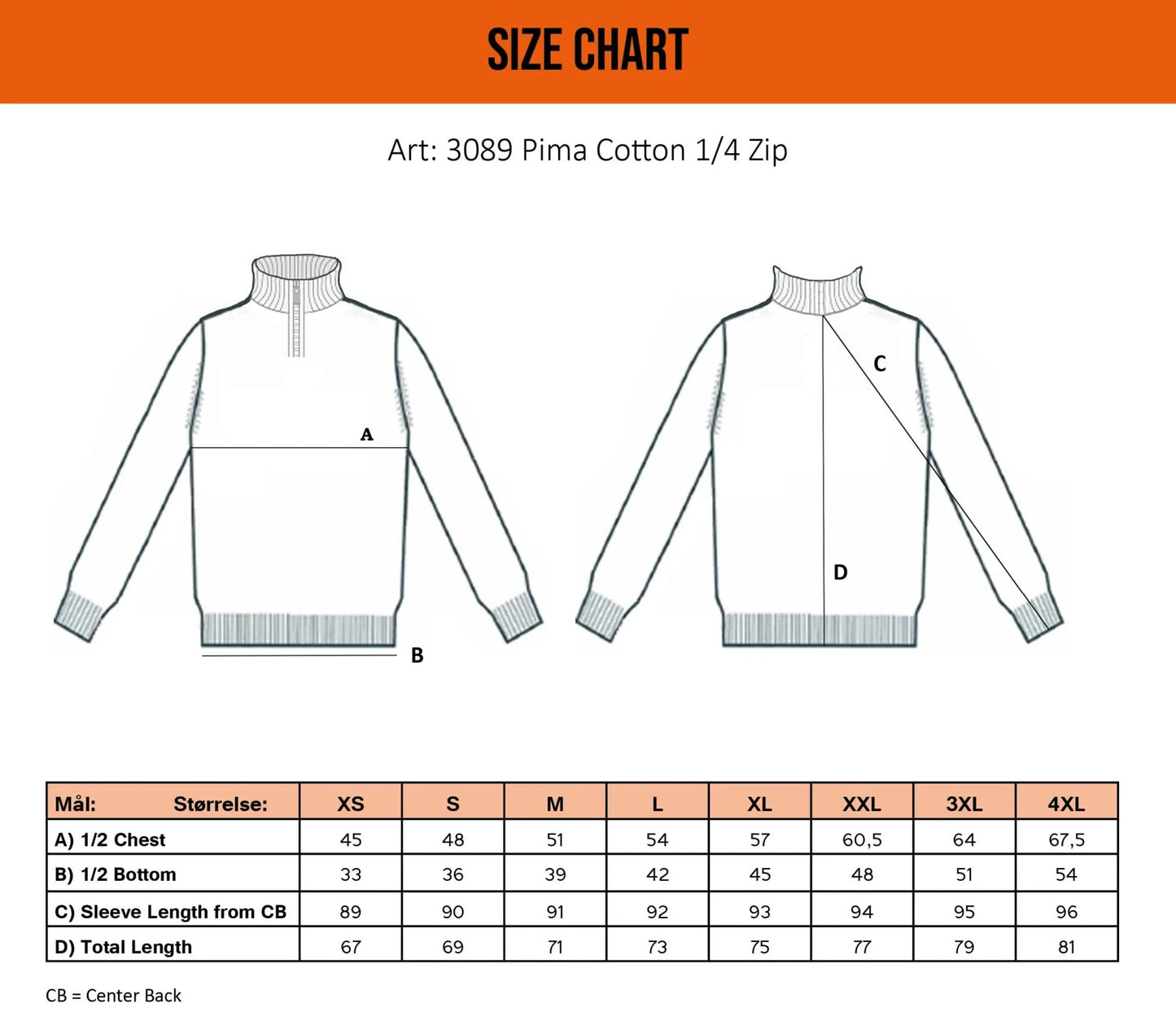Tracker Pima Cotton 1/2 Zip U