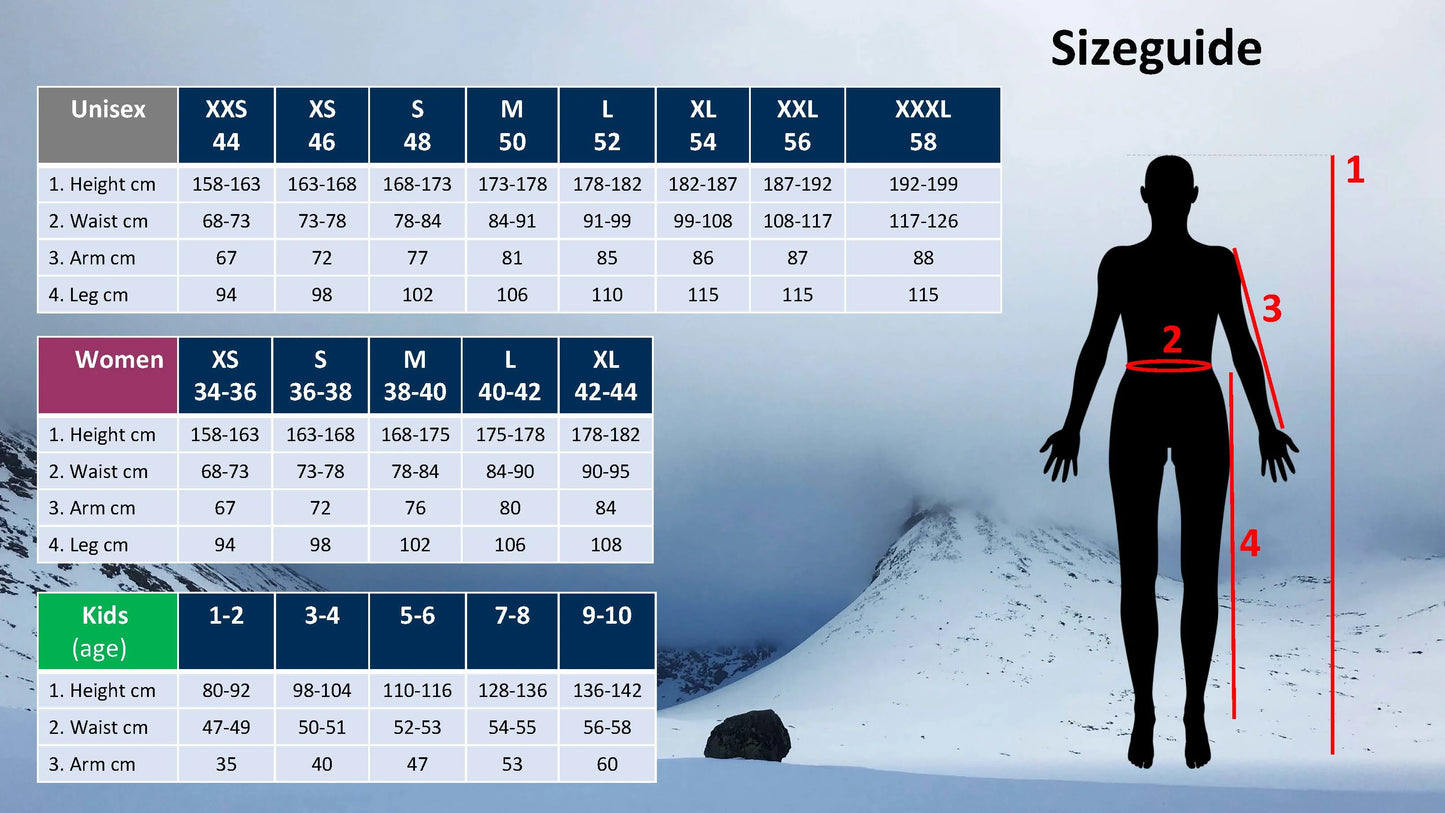 Wool Thermo nettingtrøye - unisex