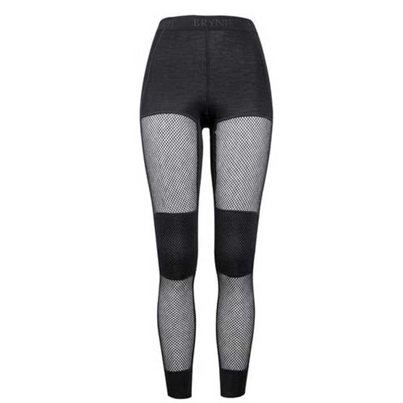 Wool Thermo Longs DAME m/ knepaneler