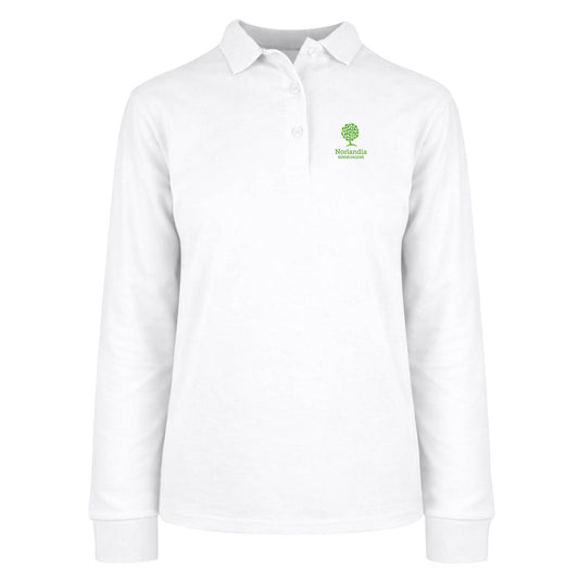 ORGANIC L/S POLO GOTS Dame