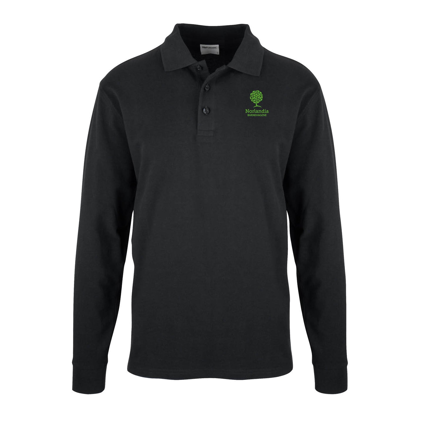 ORGANIC L/S POLO GOTS Unisex